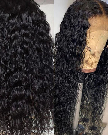 WATER WAVE FRONTAL WIG